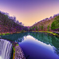 Mirror Lake Blue to Golden Hour
